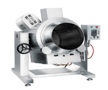 STWCGW1/2大型臥式炒菜機(jī) 多功能旋轉(zhuǎn)炒菜機(jī)、商用大型自動(dòng)炒