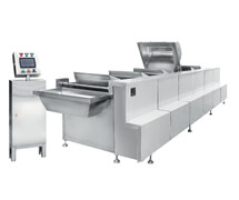 STW-PJZ6六斗翻轉(zhuǎn)漂燙清洗機（智能型）、全自動翻轉(zhuǎn)漂燙機